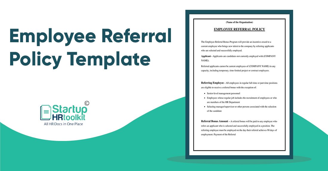 Employee Referral Policy Template Download Word PDF